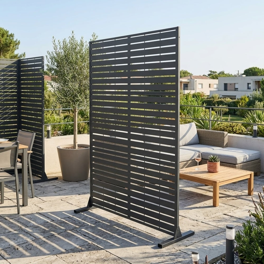 Paravent Métal Extérieur 183 cm
