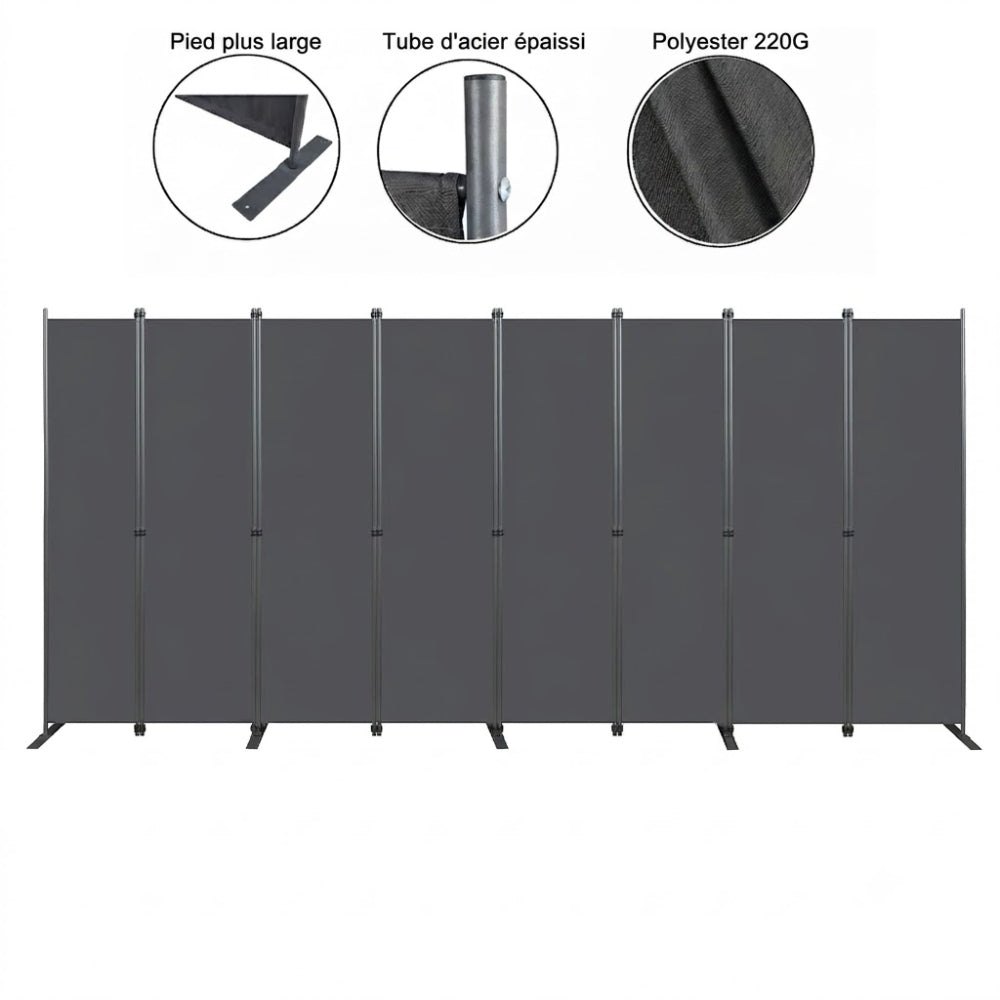 Paravent 8 Panneaux Grand Format 404 × 180 cm