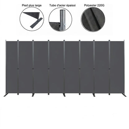 Paravent 8 Panneaux Grand Format 404 × 180 cm