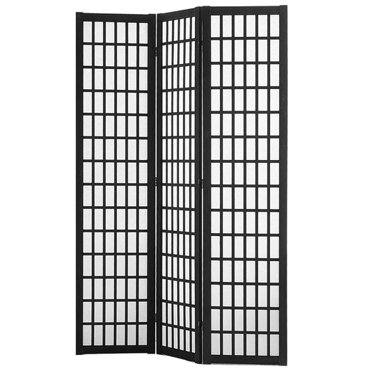 Paravent Japonais 3 Panneaux en Bois
