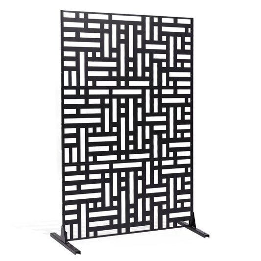 Paravent Métal Freestanding 120 × 193 cm