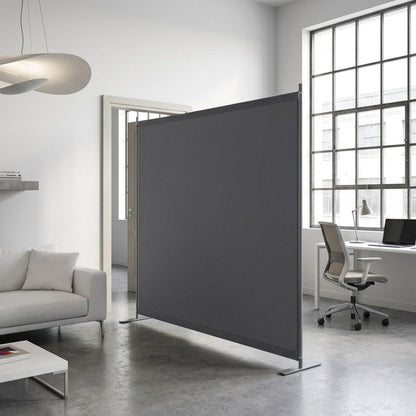 Paravent Tissu Gris Grand Format
