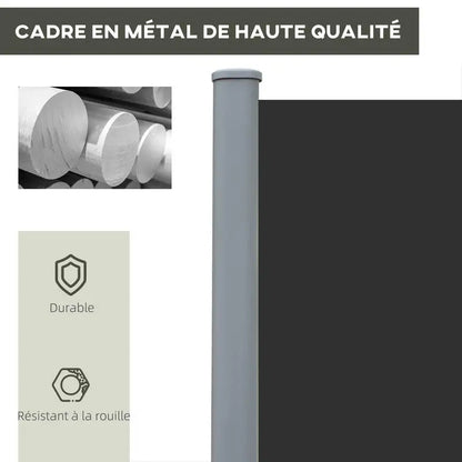 Paravent Rétractable Outdoor 6 m × 180 cm
