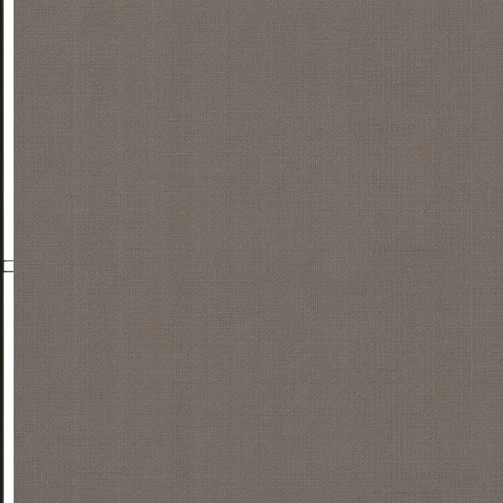 Paravent 5 Panneaux Tissu Anthracite