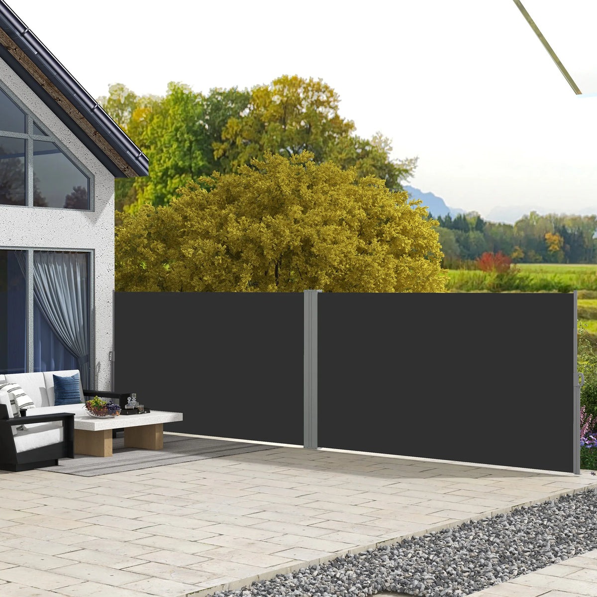 Paravent Rétractable Outdoor 6 m × 180 cm