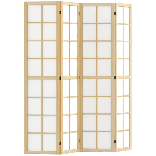 Paravent 4 Panneaux Portable
