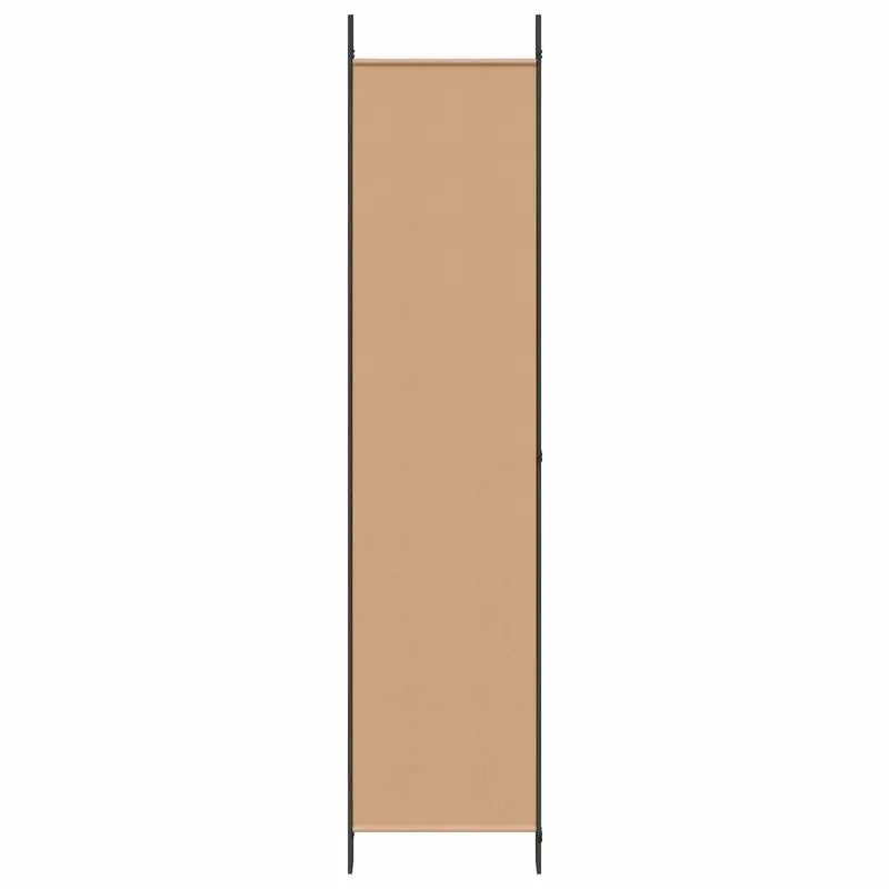 Paravent 5 Panneaux Tissu Beige
