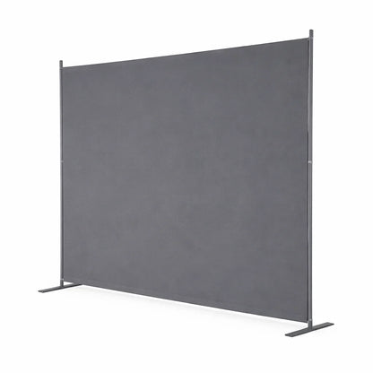 Paravent Tissu Gris Grand Format
