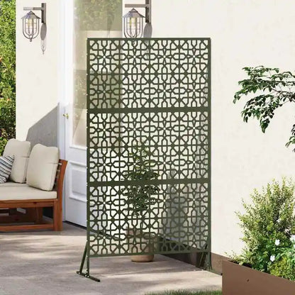 Paravent Acier Olive 100 × 180 cm