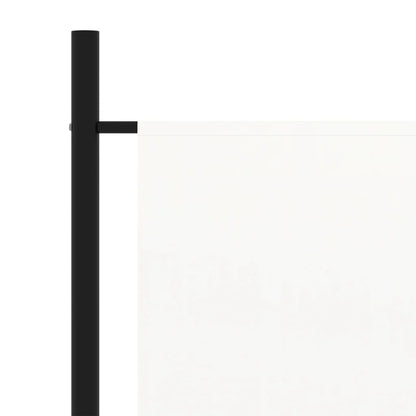 Paravent 1 Panneau Tissu Blanc