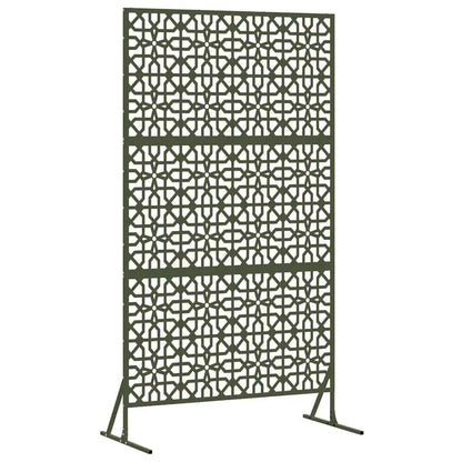 Paravent Acier Olive 100 × 180 cm