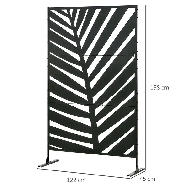 Paravent Extérieur Motif Palmier