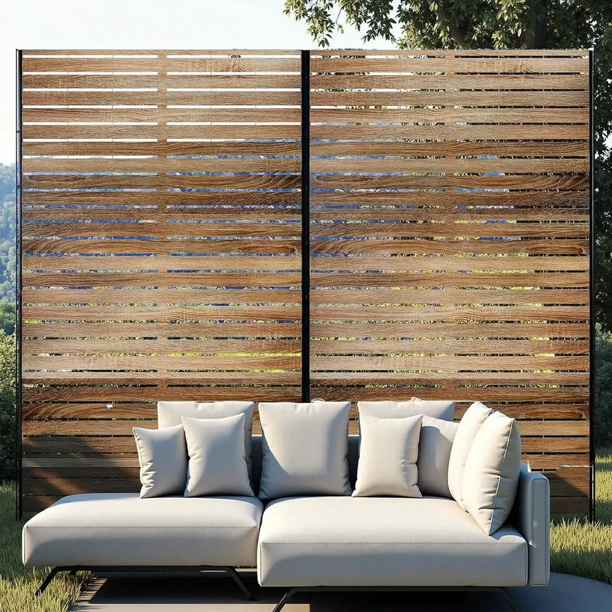 Paravent Métal Extérieur 183 cm