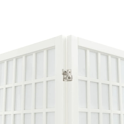 Paravent Japonais 3 Panneaux Blanc