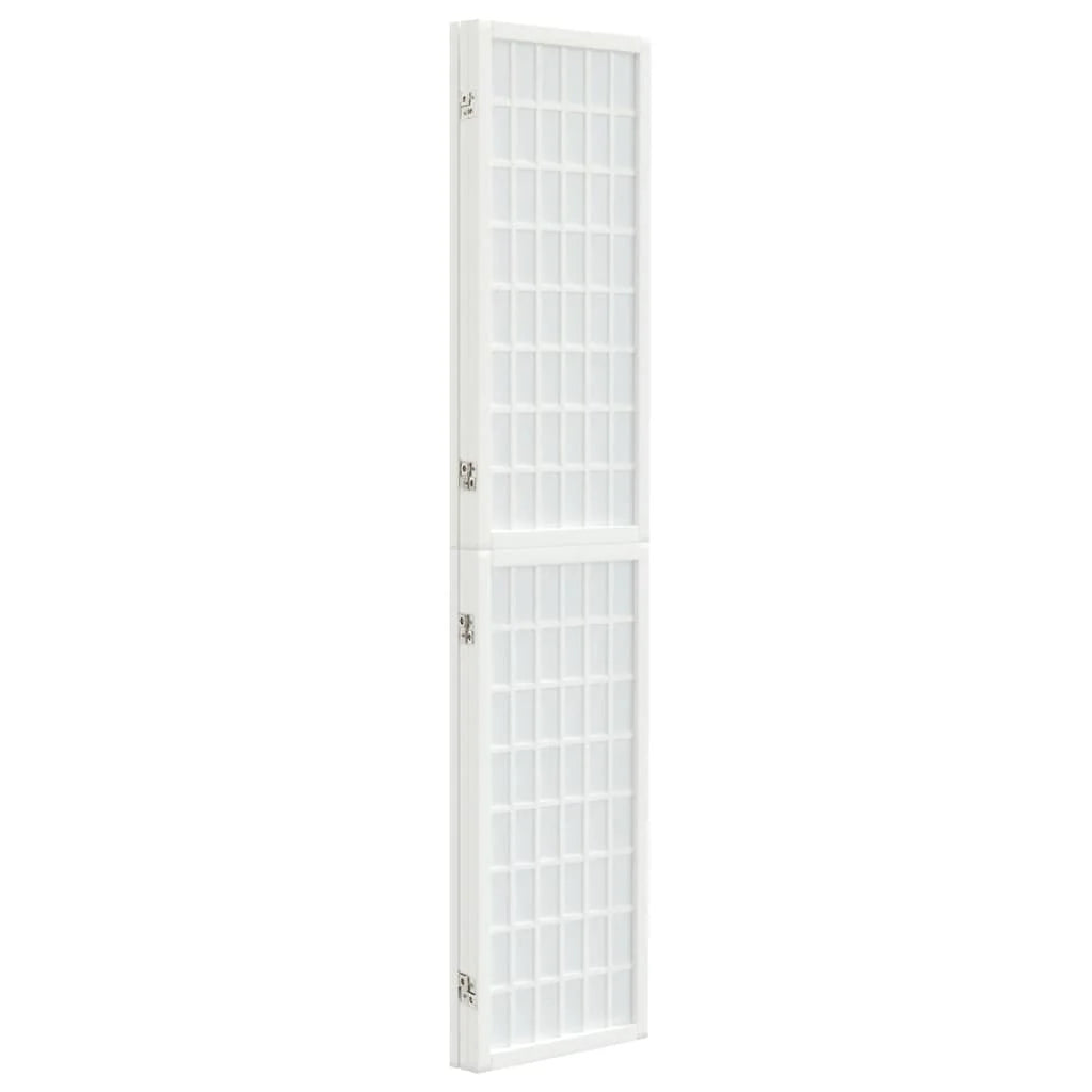 Paravent Japonais 3 Panneaux Blanc